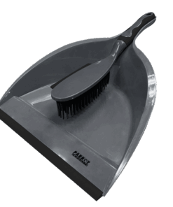 Janitorial Rubber Dustpan and Brush