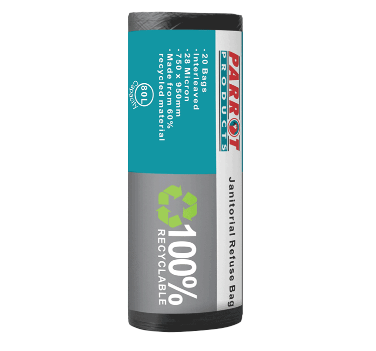 Janitorial Refuse Bag – 28 Micron