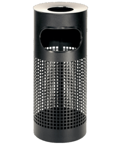 Square Punch Ashtray Litter Bin