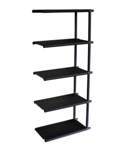 Black Add-On PVC Shelving