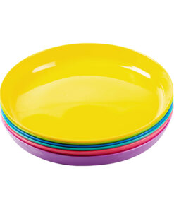 Kiddies Rainbow Plates 6’S