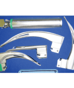 Laryngoscope Fibre Optic 4 Blade Set