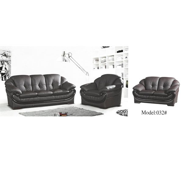 Lounge Suite 2 Piece-Black