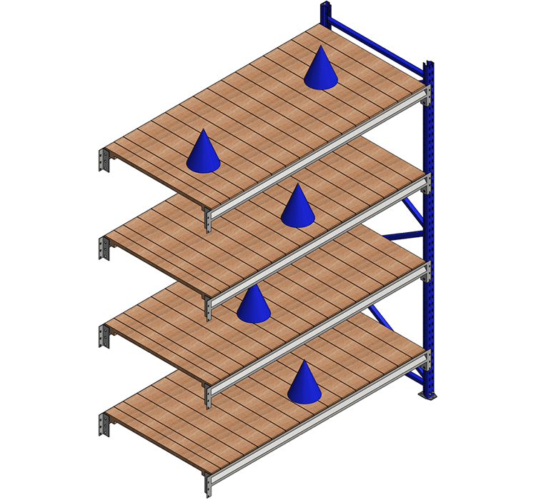 Additional Bay – 4 Levels High