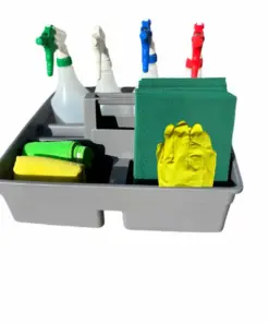 Multi-Purpose Carry Caddy Starter Kit – With Bottles and Industrial Triggers