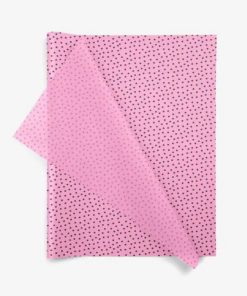 Speckled Raspberry Wrapping Tissue (25 Sheet Pack)