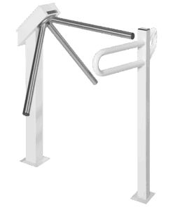 Supermarket Turnstile Powder Coated