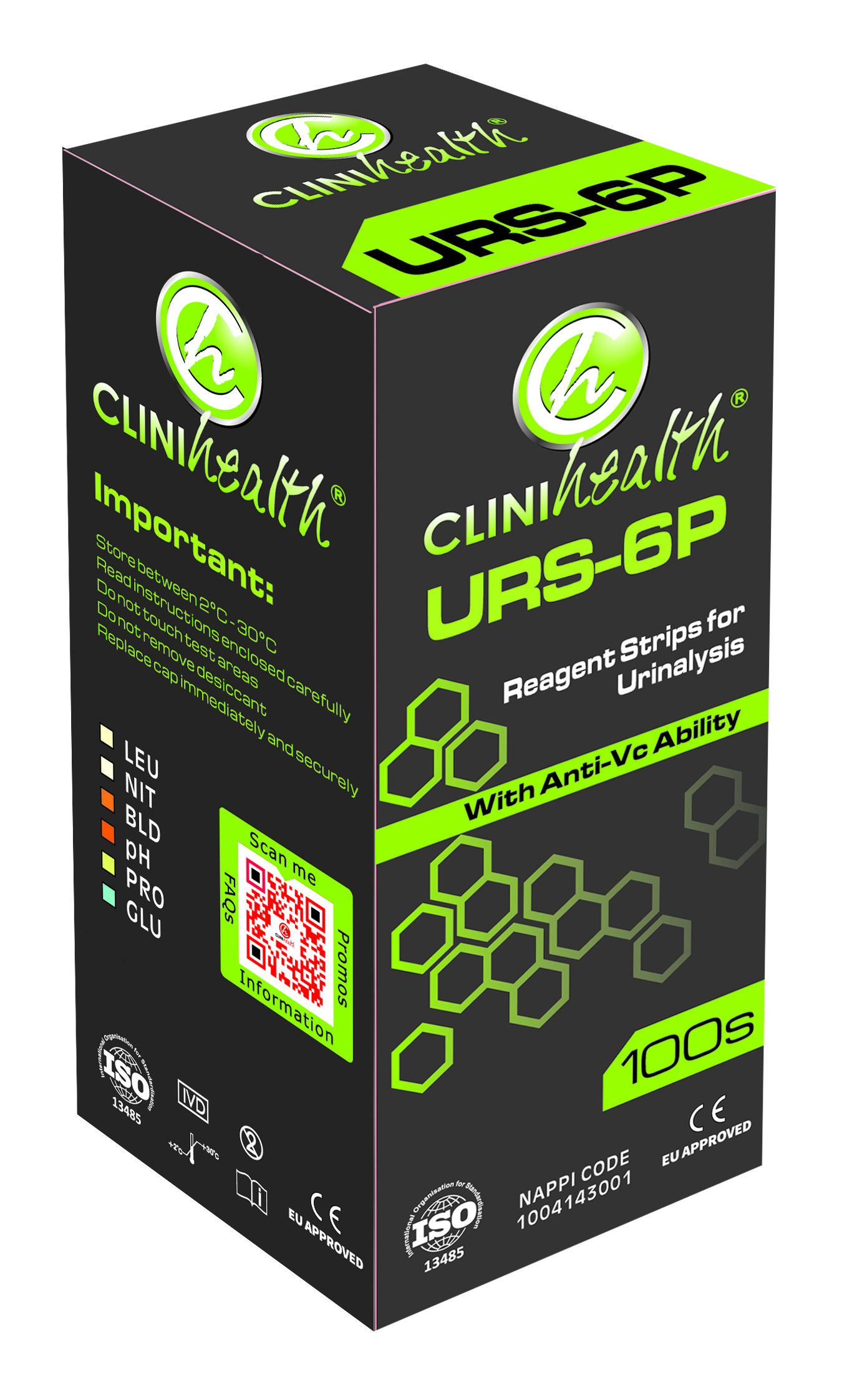 Combi Urine Test 6P Clinihealth