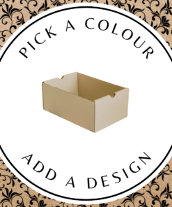 Design Hamper Tray (S) – Brown Kraft 175 x 115 x 75mm