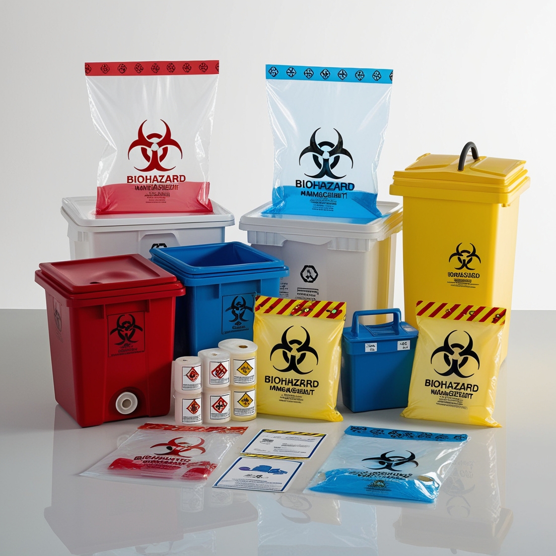 Bio Hazard Red Bag - Liner - 750 x 950mm