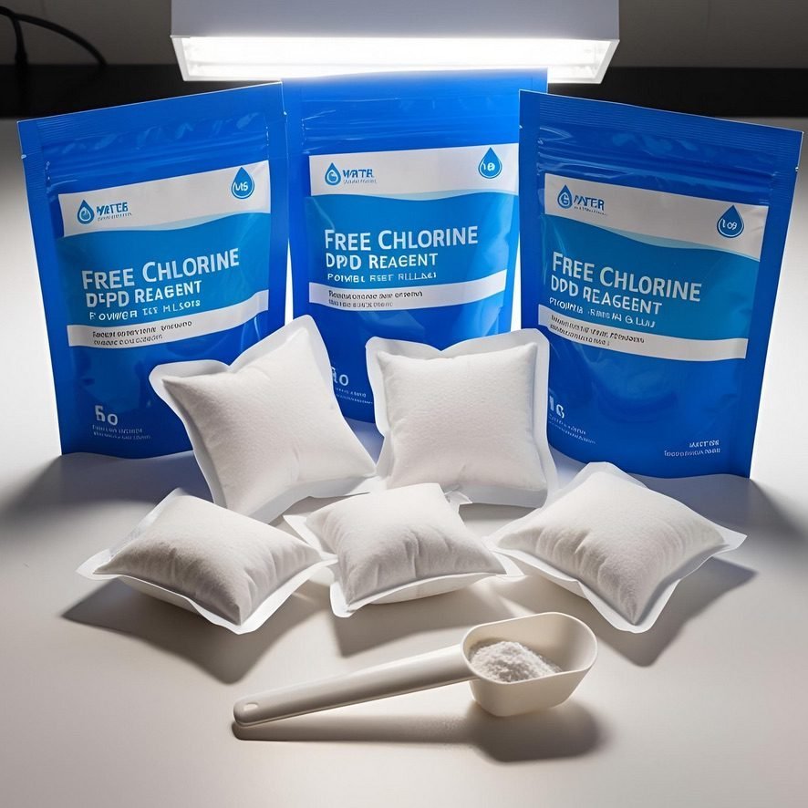 Free Chlorine DPD Reagent Powder Pillows – 10 ml, pk/100