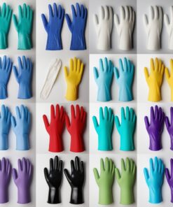 LLG Disposable Gloves, Standard, Nitrile, Size S Blue, Textured, Powder Free, 240mm, Pack of 100