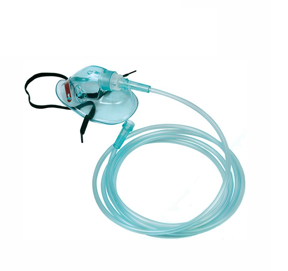 Oxygen Mask And Tubing – Adult