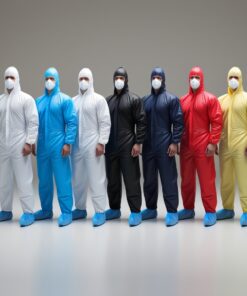 Mandatory-sign "use foot guard" KRO, ASR / ISO, foil, self adhesive, Ø 200mm