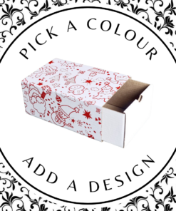 Design Match-box (S) – White Kraft 175 x 115 x 75mm