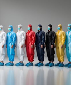 Disposable 50 gsm coveralls