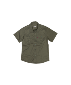 Dassie Kid'S Bush Shirt (Airforce Blue)