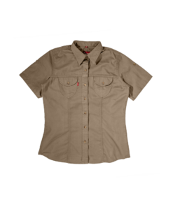 Dune Slim Fit Safari Shirt (Airforce Blue)