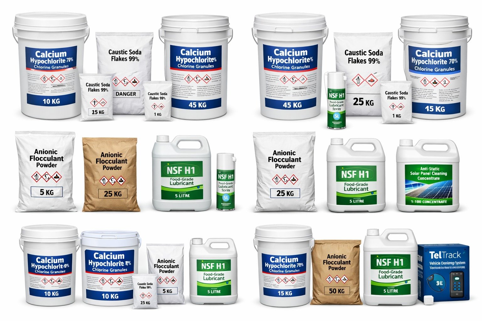 Industrial Caustic Soda Flakes - 1KG