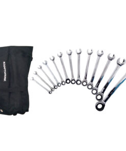 Kraftwerk 14-Piece Ring Ratchet And Open Spanner Set