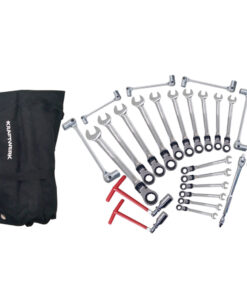 Kraftwerk 26-Piece Flexible Ratchet And Socket Spanner Set