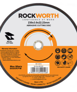 Rockworth Cutting Disc Steel 230X3.0Mm