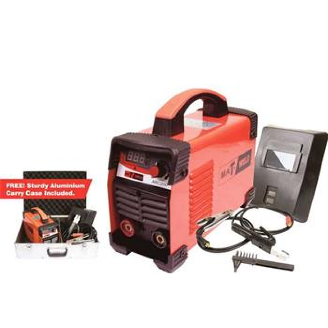 Matweld Welder Invert Red Aluminium 200A