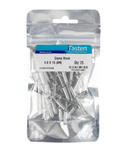 Ifasten Rivet Dome 4.8Mmx15Mm 25 Pp