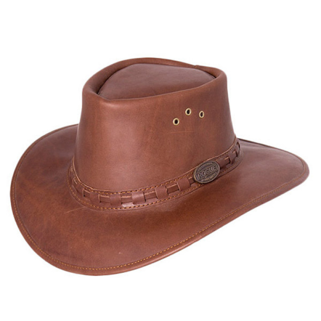 Rogue Hat Explorer Fullgrain Leather Oxblood L - Image 2