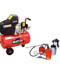 Compressor Matair Kit 2Hp 24L +5Pc S/Gun
