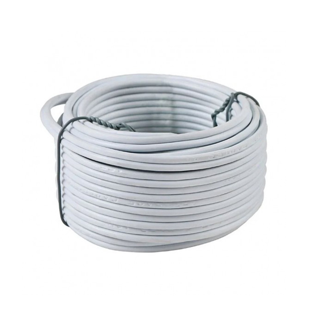 Cable Cabtyre 2 Core White 100M 1.5Mm