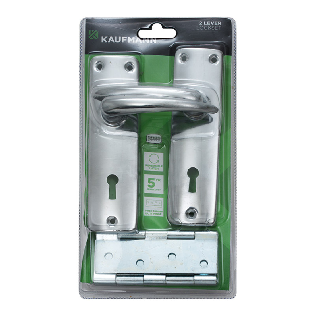 Kaufmann Lockset Combo (Handle 2L Lock Hinge)