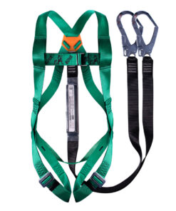 Bova Safety Harness Double Leg Lanyard+Scaff Hooks