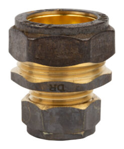 Compression Brass Coupler Cxc 22Mx15Mm Sabs