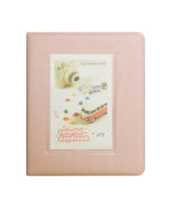 Instax Acc Album Vinyl Mini 12 Blossom Pink 64 Photos