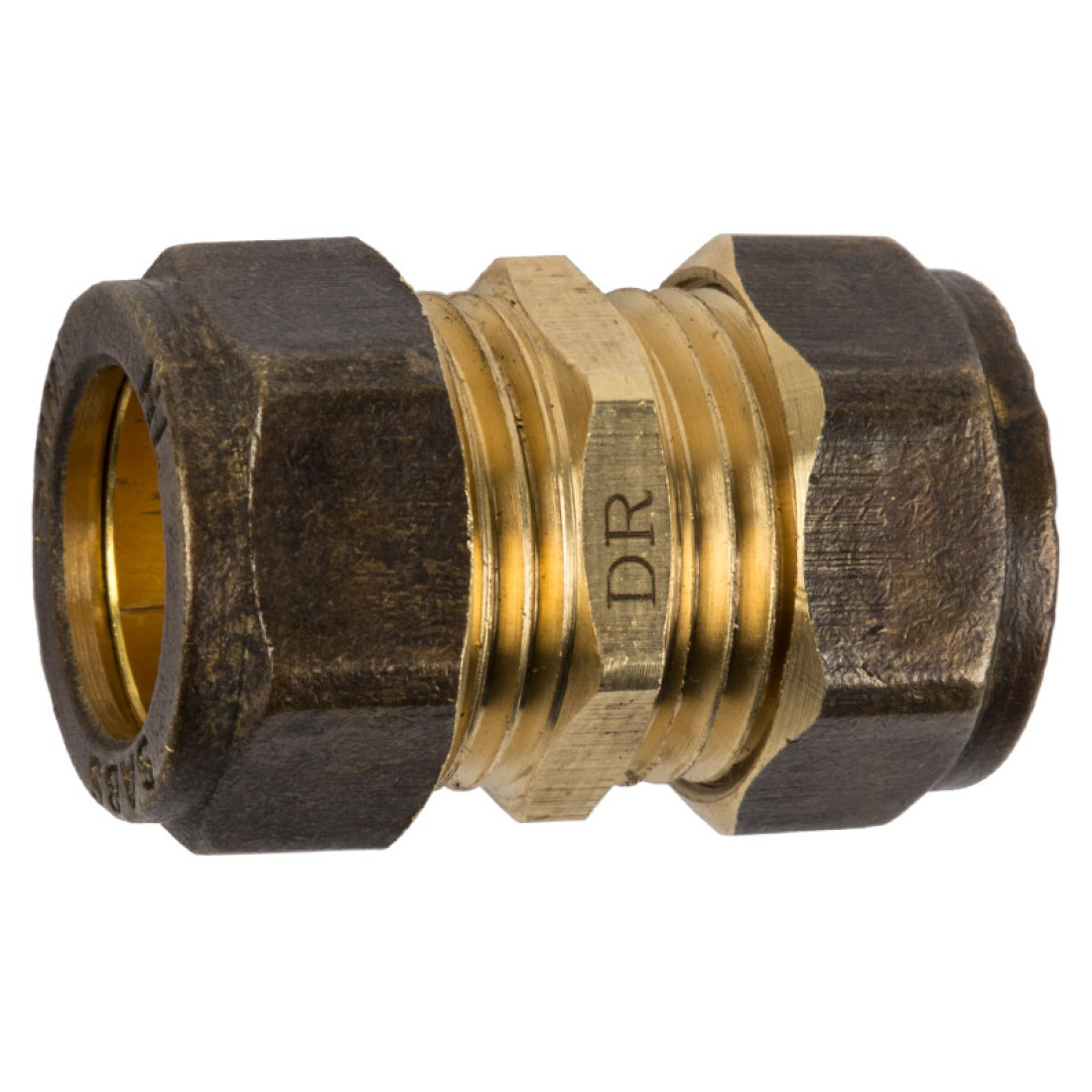 Compression Brass Coupler Cxc 15Mm Sabs