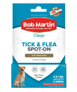 Bob Martin Pet Tick & Flea Dog Spot Large 2X1Ml