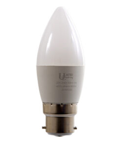 United Electrical Lamp Led Candle Cw B22 5W