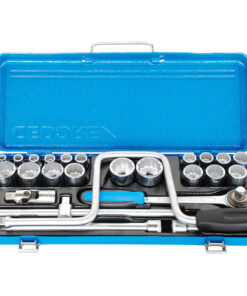 Gedore Blue Socket Set 27Pce C19Tmz Metric