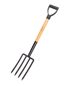 Tramontina Black Digging Fork 74Cm Wooden Handle