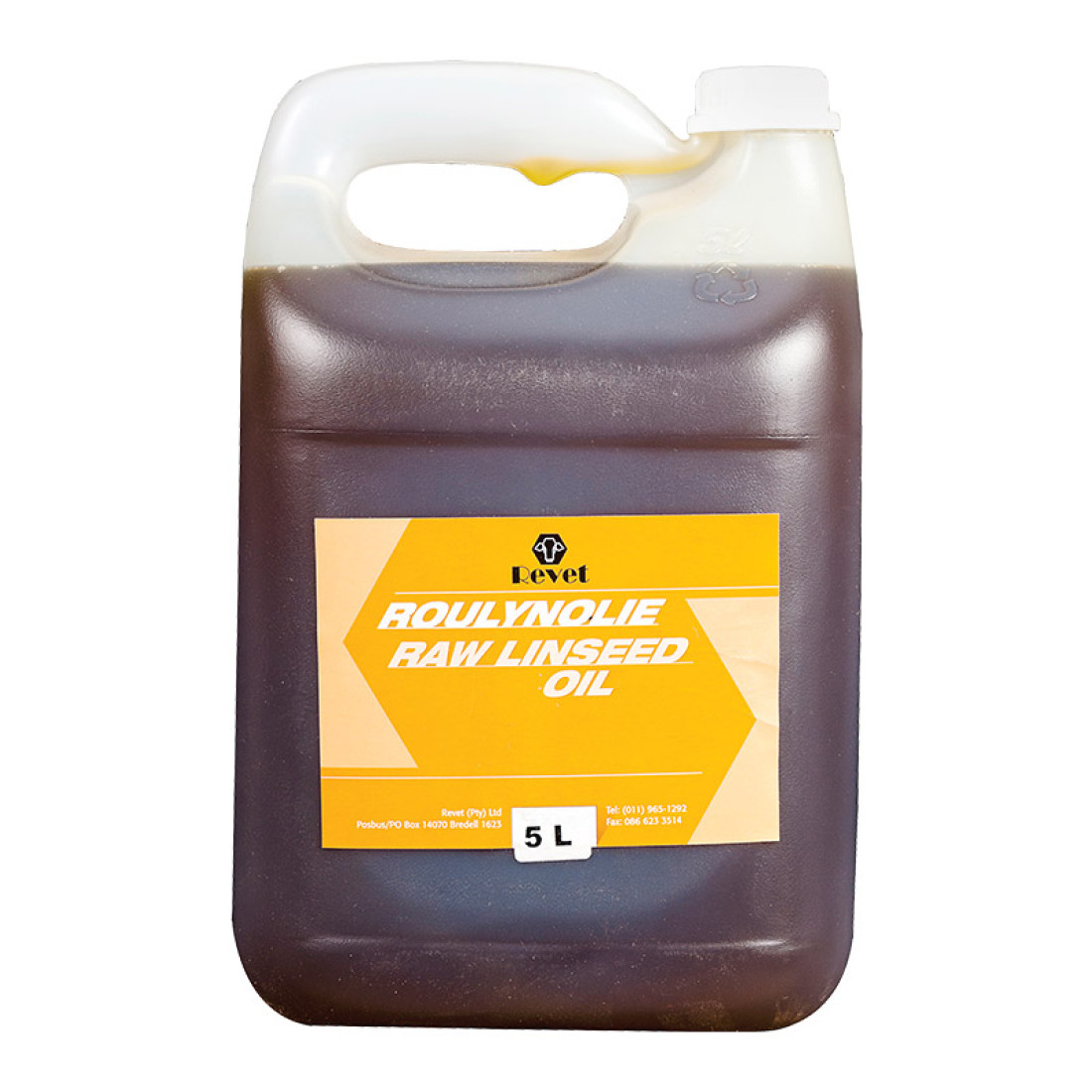 Revet Linseed Oil Raw 5L - Image 2