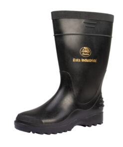 Bata Elegant Ladies Gumboot Blk Size 5
