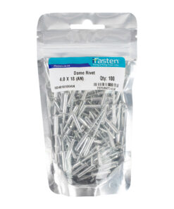 Ifasten Rivet Dome 4.0Mmx18Mm 100 Pp