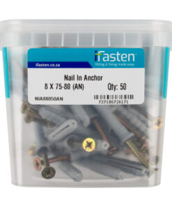 Ifasten Nail In Anchor 8Mmx80Mm 50 Pt
