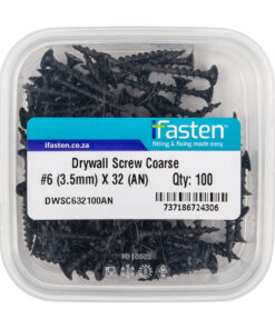 Ifasten Drywall Screw Coarse No6 3.5Mmx32Mm 100 Pt
