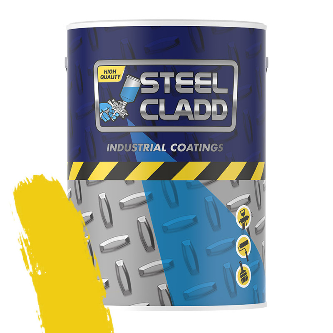 Steel Cladd Quick Dry Enamel Jd Yellow 5L
