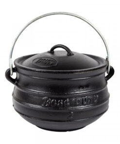 Bestduty Pot Flat Oil Cured C/I No.2 6.0L 6.0Kg