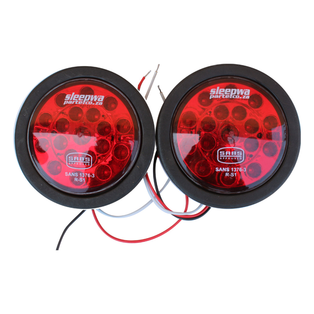 Red Light Led - Round 12/24 Volt