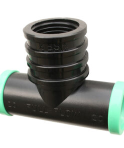 Full Flow Female Combination Tee 20Mm X 3/4 In
