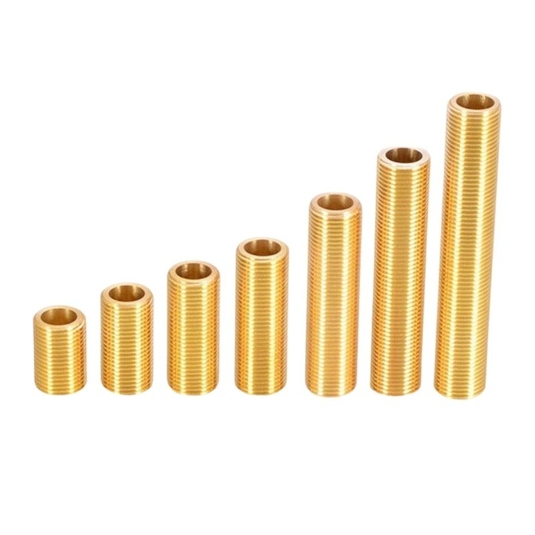 Brass Running Nipple 15Mm X 50Mm